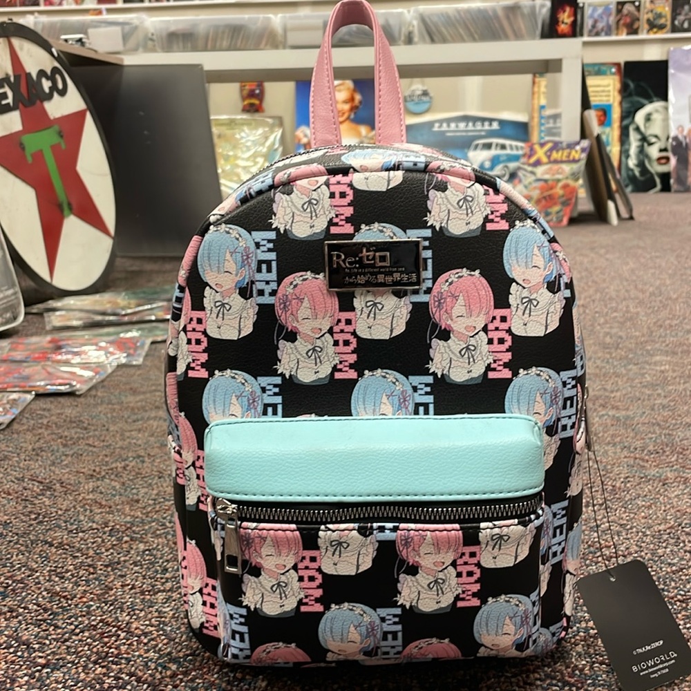 Re:zero mini backpack. New with tags.